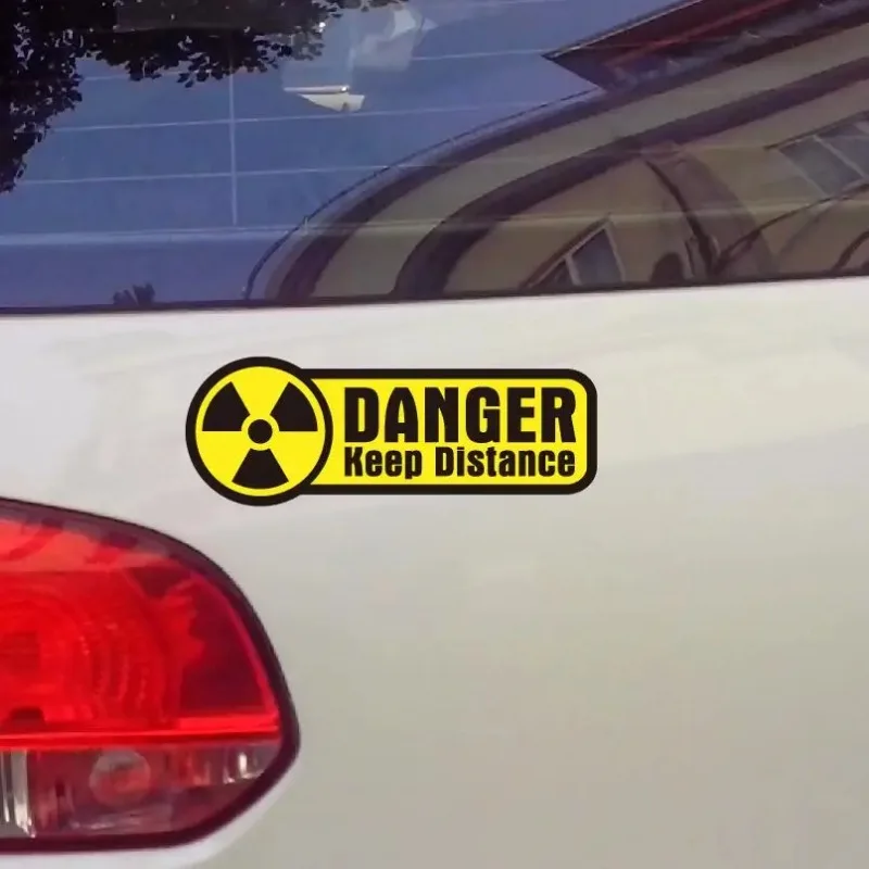 

20 см x 7 см предупреждающие наклейки о опасности, декоративные наклейки, светоотражающие наклейки на кузов автомобиля, окно, ПВХ