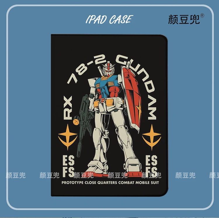 

Vintage RX 78-2 Anime Gundam Case For iPad 10.2 9th 10th Air 2 3 Mini 6 5 Case Luxury Silicone Pro 12.9 For iPad Air4 iPad Pro11