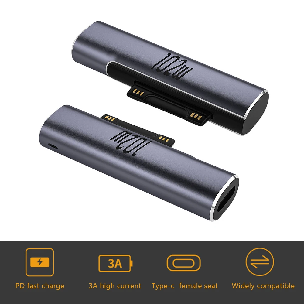

Переходник с USB Type-C на USB Type-C для Microsoft Surface Pro X 8 7 6 5 4 3
