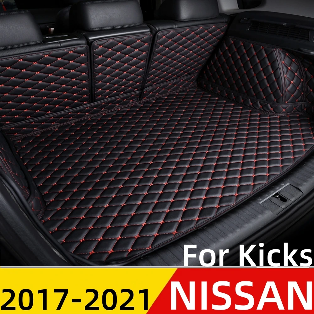 

Коврик для багажника автомобиля для NISSAN Kicks 2017-21, подходит для любой погоды XPE, задний ковер для грузового автомобиля, подкладка для багажник...