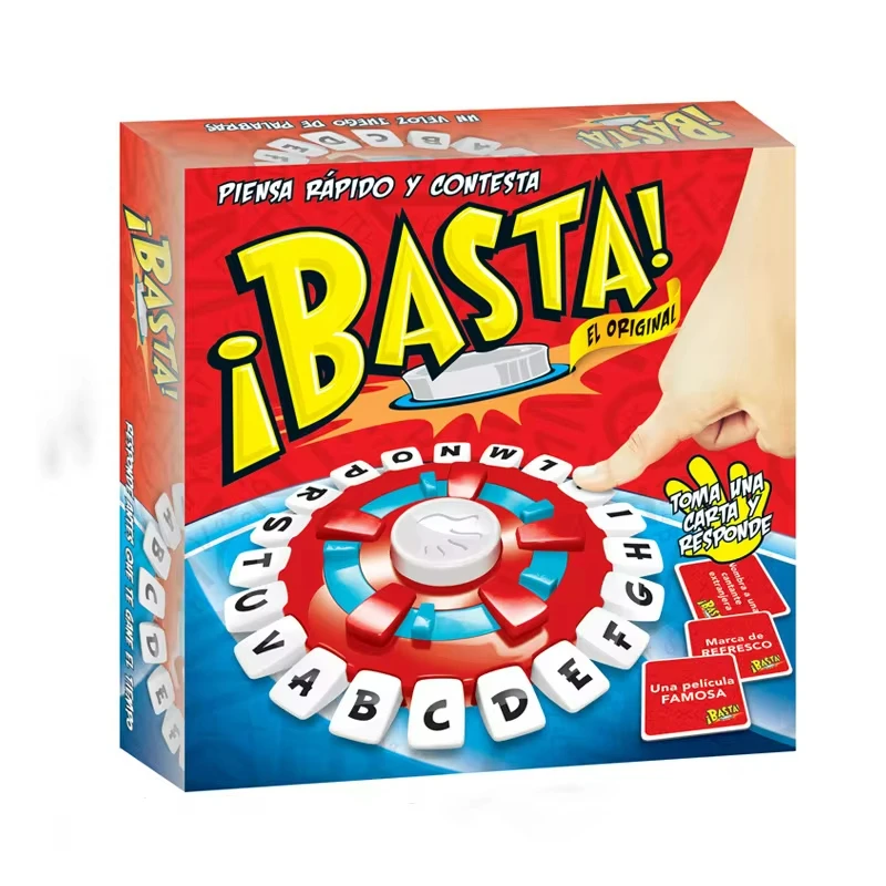 Новая испанская игра в слова Быстрая семейная настольная The Quick Thinking Letter Pressing Tapple