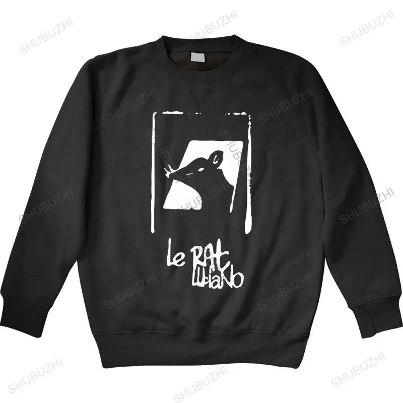 

new Men streetwear sweatshirt Man crew neck hoodie Men the black rat luciano Women hoodie brand men autumn hoodie euro size