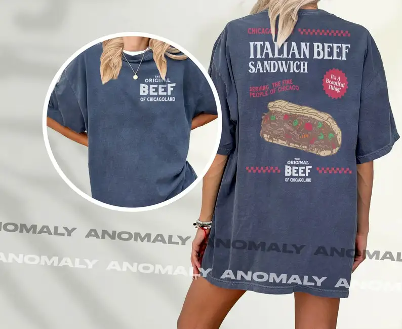 Футболка The Bear Show футболка унисекс сзади в стиле ретро Джереми Аллен белая