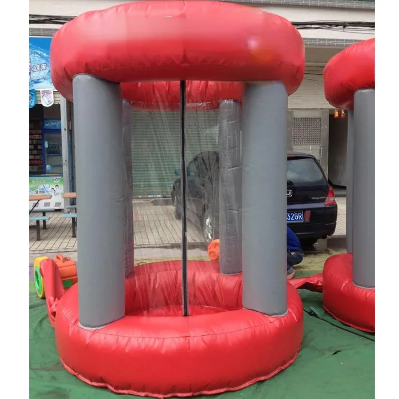 Новый стиль надувной куб машина для захвата наличных денег игровая надувная