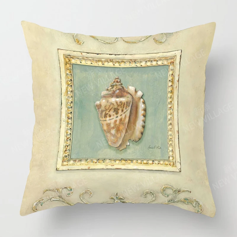 Наволочка с принтом животных под водой наволочка для дивана украшение дома можно