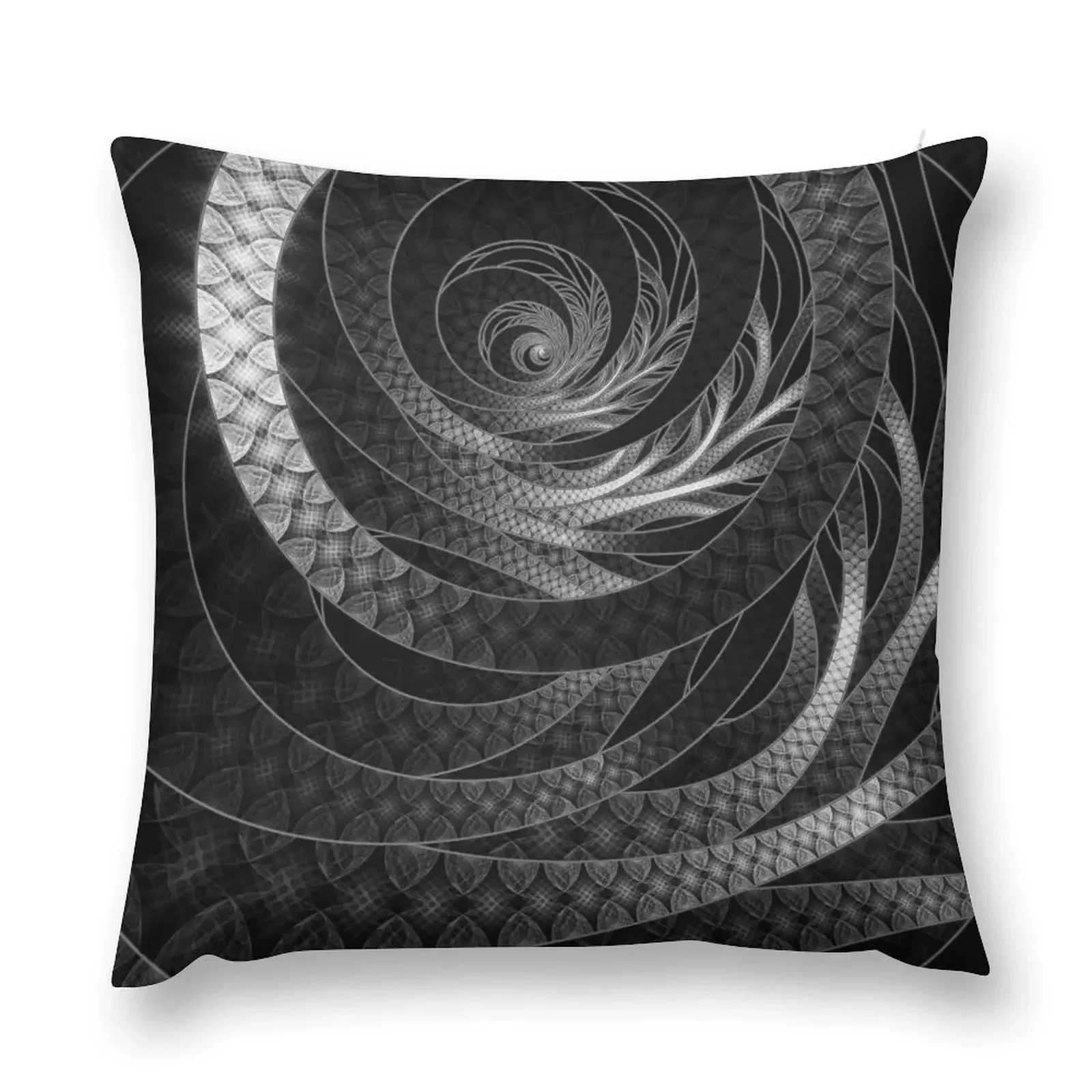 Блестящие серебряные проволочные фрактальные браслеты наволочки для диванов