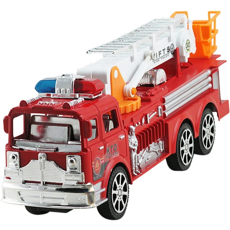 

Имитация пожарного двигателя, инерционная игрушка, детский игрушечный автомобиль, большая инерционная имитация пожарной машины