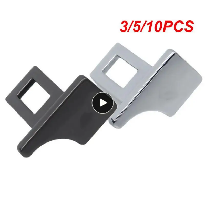 

3/5/10PCS Canceler Stopper Seat Belt Locks Seat Belt Plug Insert Silencer Multi-functional Seat Belt Buckle Clip