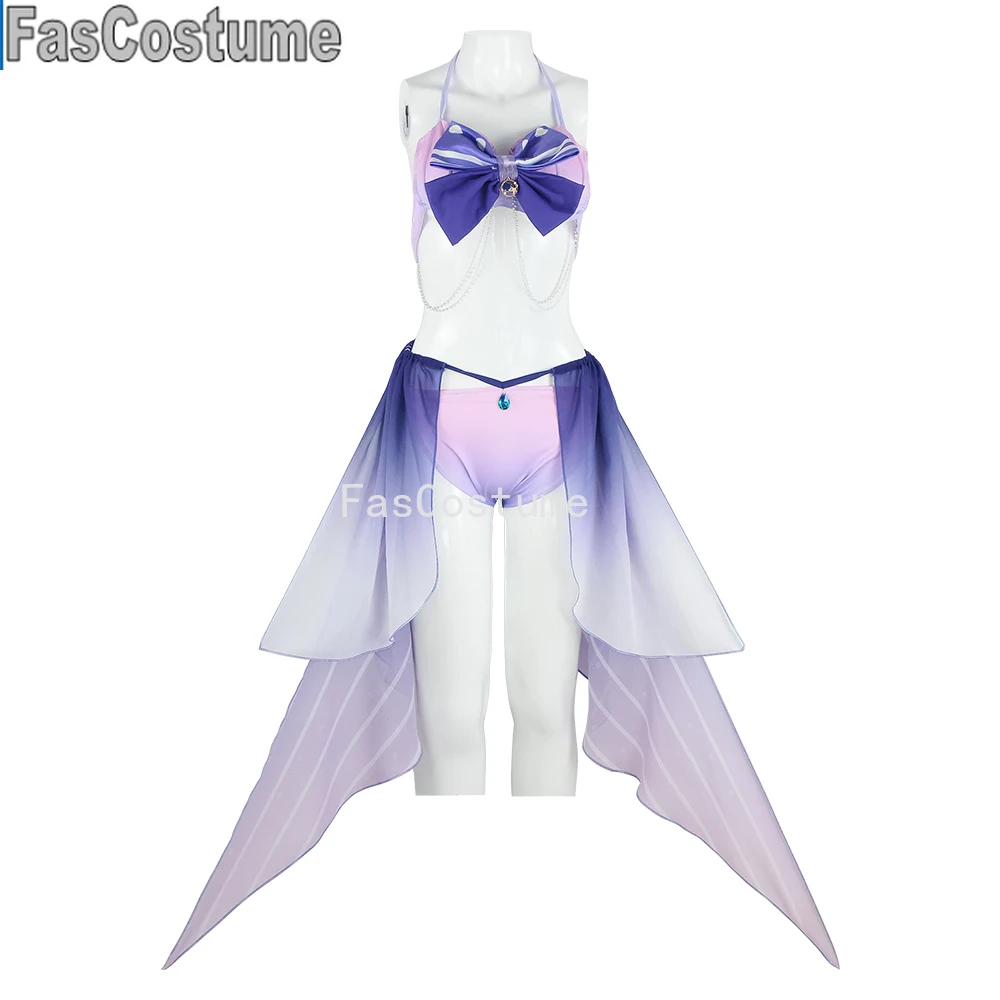 Женский купальник Косплей Genshin Impact Coral Palace Xinhai