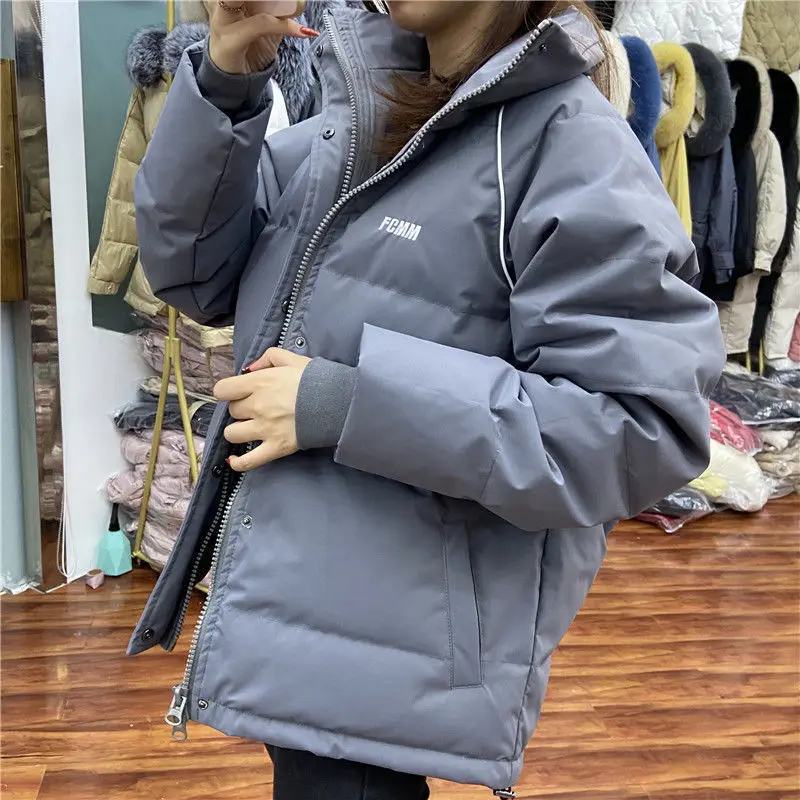 Women's Cotton Coat Winter Top Coat Keep Warm Korean Fashion Loose Student Bread Clothes Thickened Short Cotton Coat Designer Za