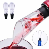 quick decanter white red wine bottle drop stop top stopper dumping funnel aerator pourer premium aerating decanter spout