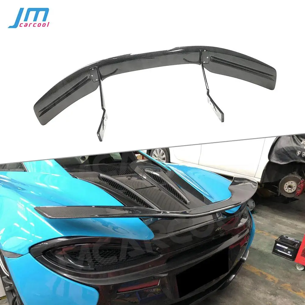 

Carbon Fiber Rear Boot Lip Spoiler Racing Trunk Top Wings Car Accessorise Fit for McLaren 540C 570S 570GT NC Style Spoiler