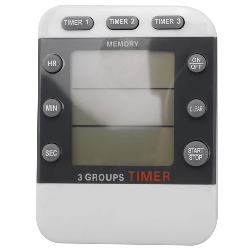 Timer Kitchen Cooking Timer With Lcd Display Loud Alarm Magn