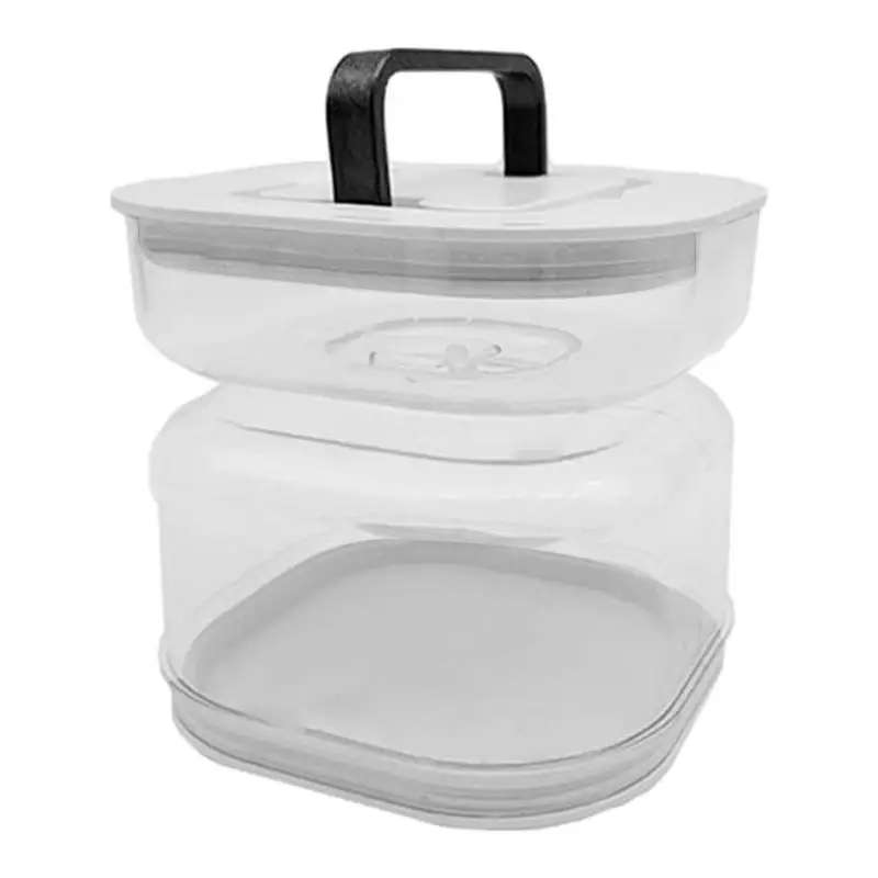 

Pickle Container Food Bottle Storage Kitchen Organizer Fermentation Pickles Jar Dry And Wet Dispenser Tank Household Container