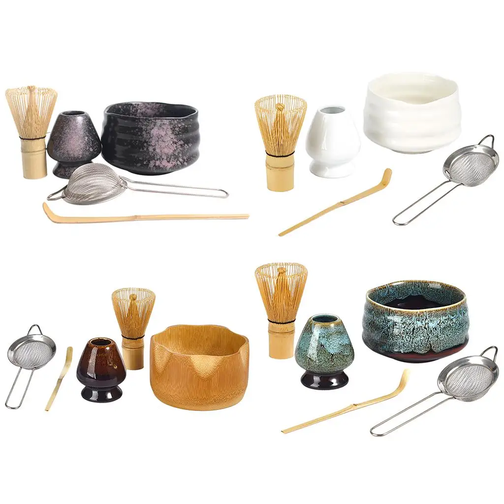 

5 Pcs Matcha Whisk() Matcha Bowl Japanese Set for Japanese Tea Ceremony