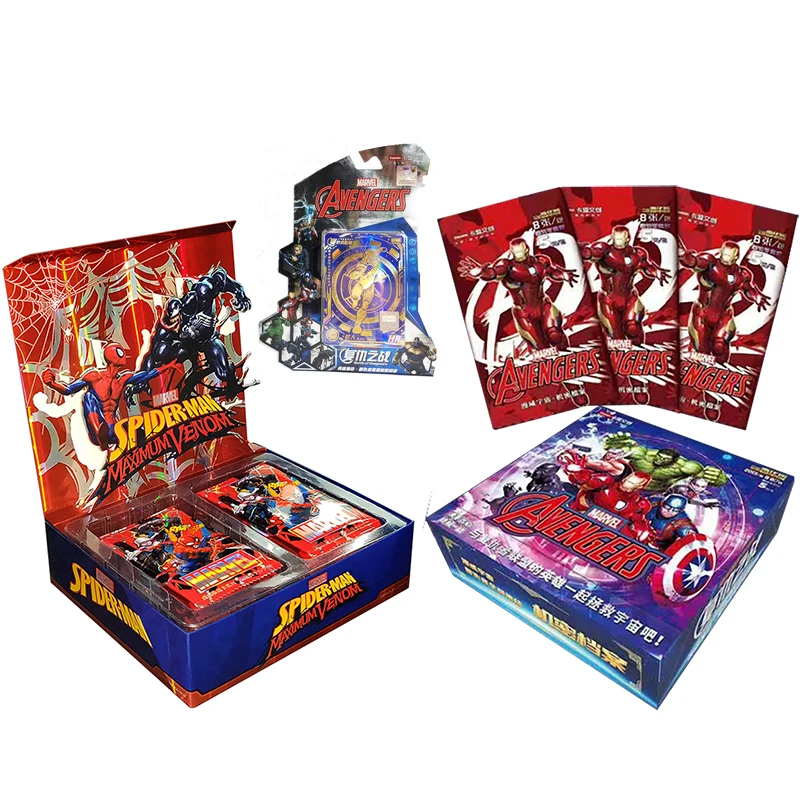 

Коробочка для карт Марвел, коллекция карта со Мстителями, карты для дуэли, коллекционные предметы ограниченной версии «No Way Home», Подарочные ...