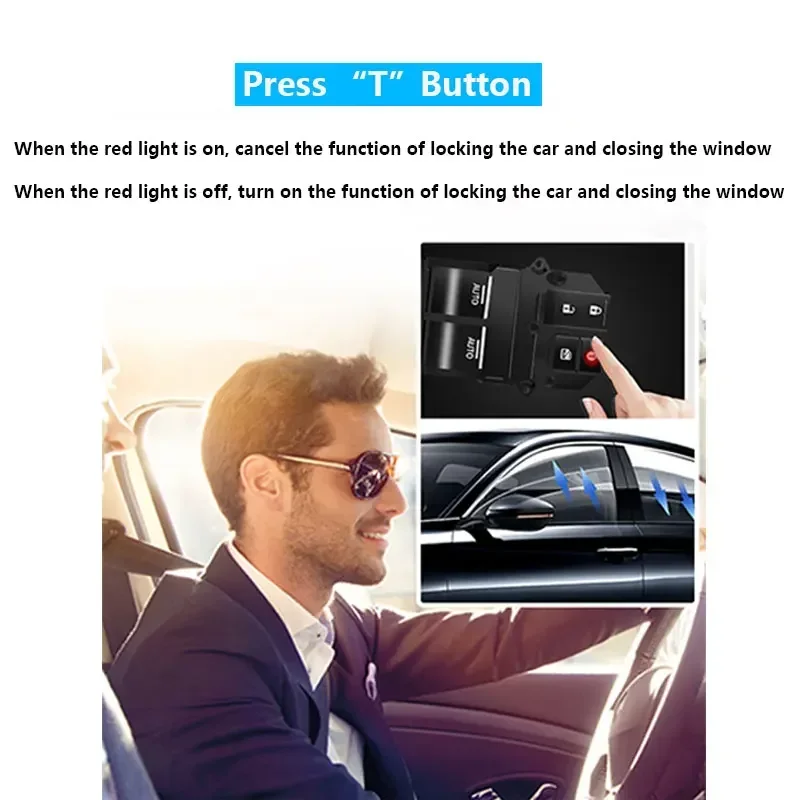 Для Honda Fit Jazz Vezel XR-V XRV City 2014-2020 белая подсветка электрическое стекло управления