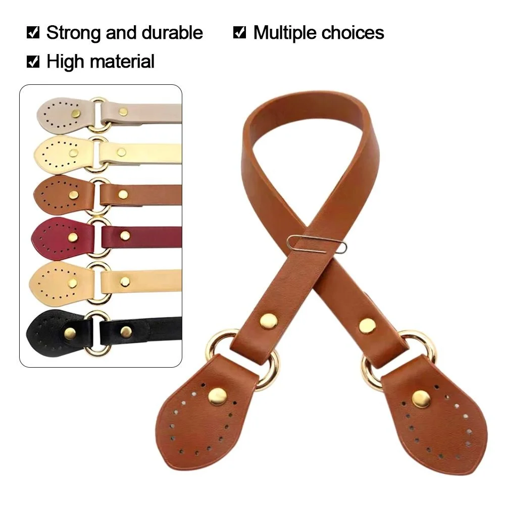 

New Fashion Replacement Pu Leather Women Shoulder Bag Straps Handles Purse Handles For Handbags Belts Straps DIY Bag Accessories