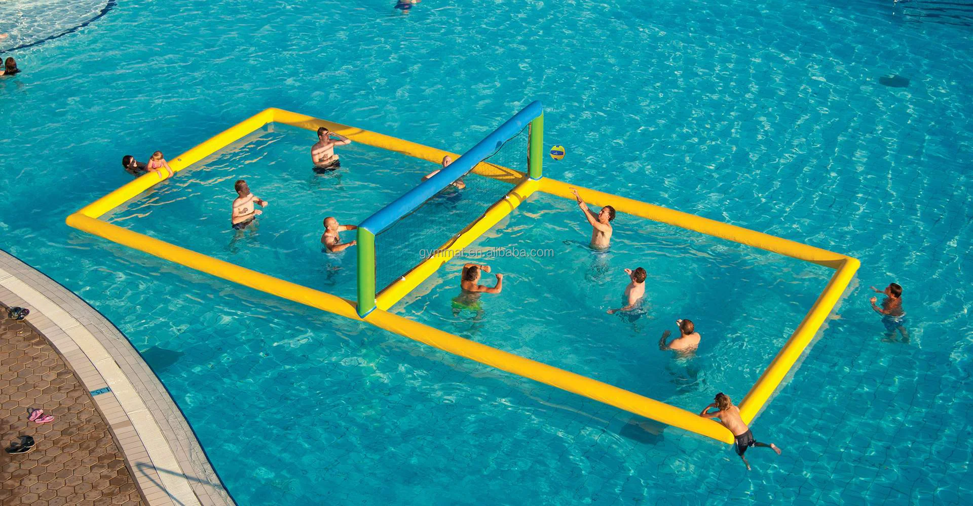 Надувное волейбольное поле 12x6x2 м 39x19 7x6 6 футов