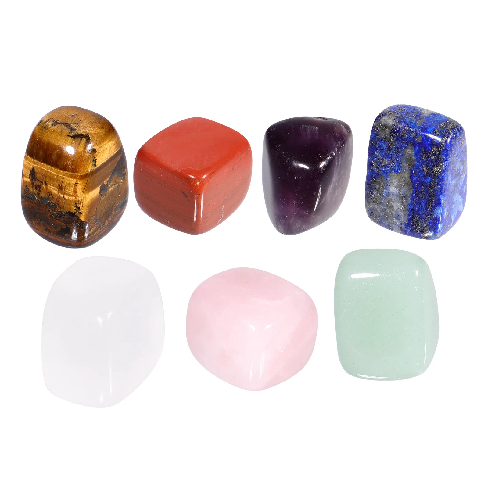 

SUPVOX Worry Stones 10-15mm Chakra Stones Stones Crystals Meditation Stones