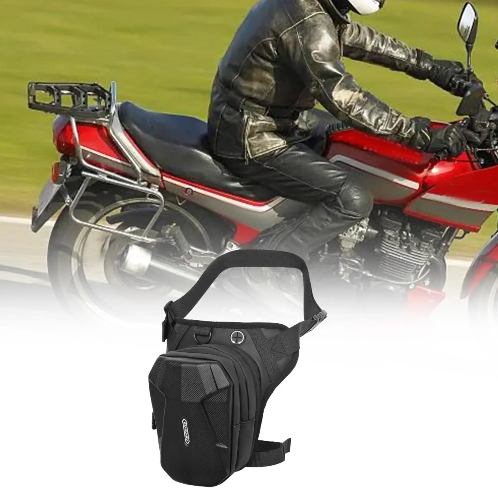 

Drop Leg Bag Motorcycle Black Thigh Packs for Riding Outdoor Traveling
