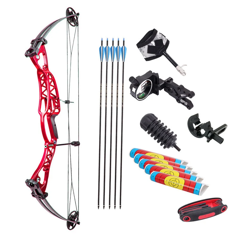 

40-60 Lbs Left And Right Hand Outdoor Sports Junxing Glory M106 Composite Pulley Bow And Arrow Archery Bow