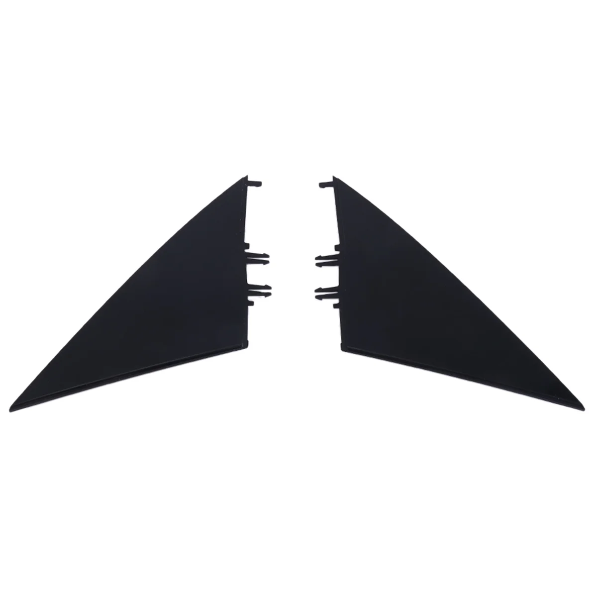 

Car Exterior Mirror Triangle Trim Panel Trim Panel Black Paint Trim Panel for Tesla Model 3