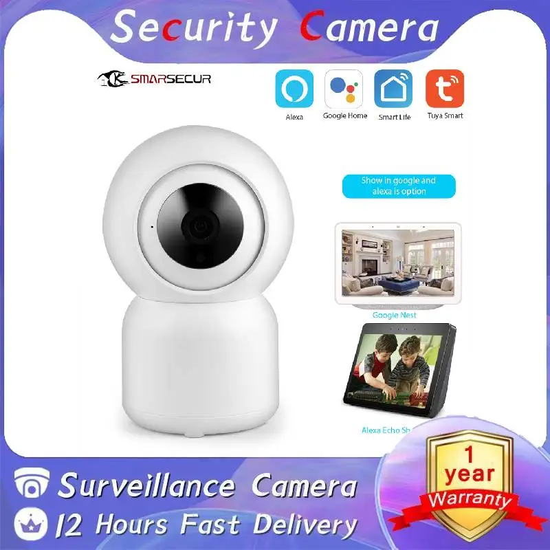 

IP-камера Tuya HD 1080P с поддержкой Wi-Fi и функцией автослежения