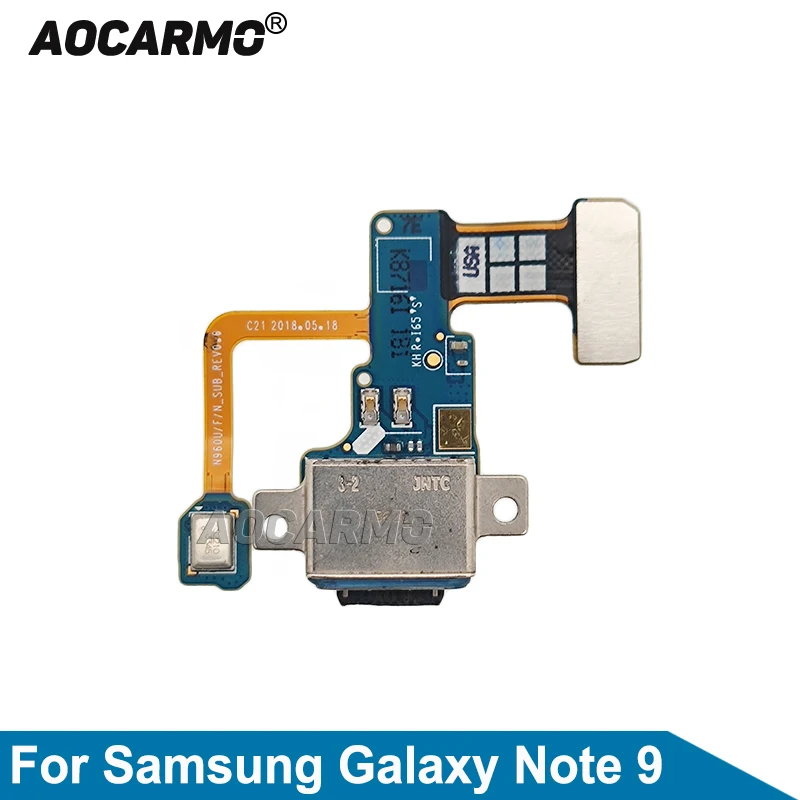 Шлейф зарядного устройства Aocarmo для Samsung Galaxy Note 9 N960F N960A N960U N960T N960V