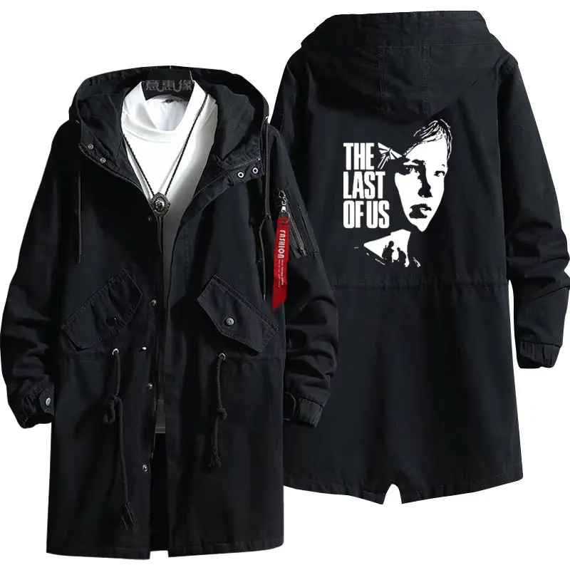 Новая игра The Last of Us 2 толстовка с капюшоном в стиле аниме Joel Ellie мужской плащ