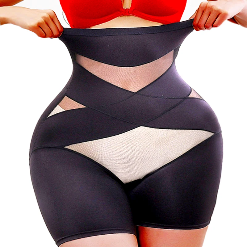 

AfruliA High Waist Trainer Bodysuits Slim Tummy Control Panties Women Dress Body Shaper Butt Lifter Shapewear Seamless Underwear