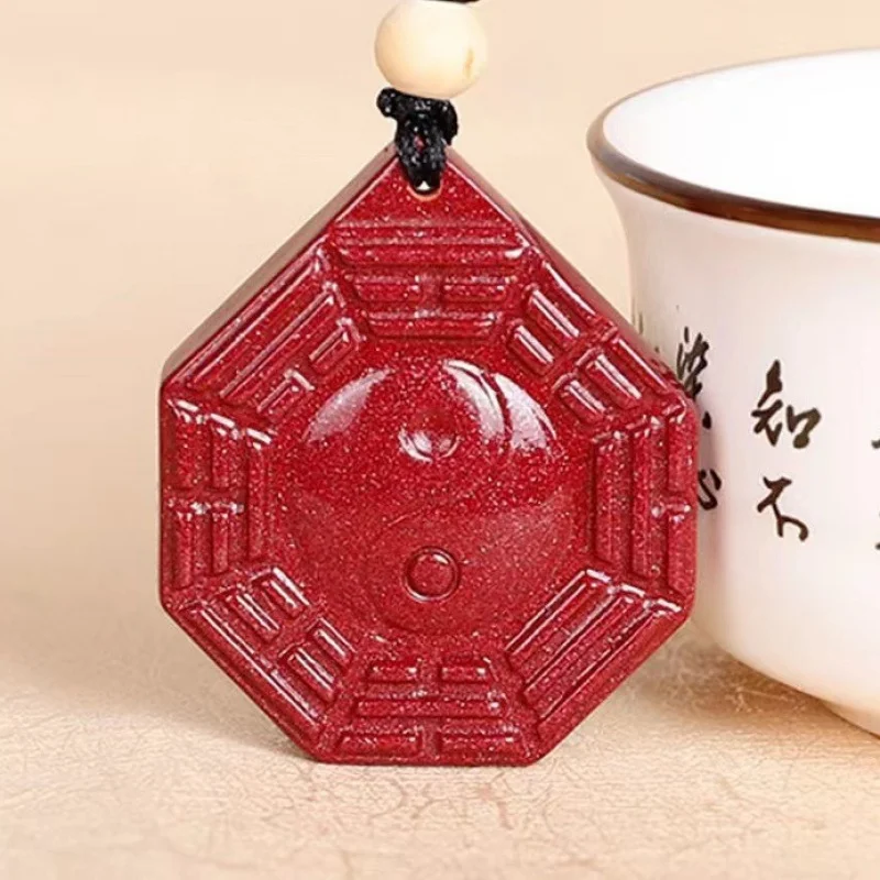 Кулон Wanshan из фиолетового золота Императорский песчаник Jiugong Bagua мужской и