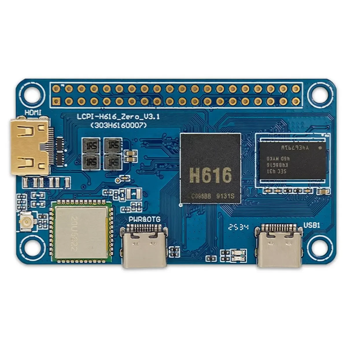 Фото Плата разработки VivaA26Z для Allwinner H616 ZERO, 512 МБ, ARM-материнская плата, поддержка 4K/60fps, модуль ТВ-приставки для OTT №3