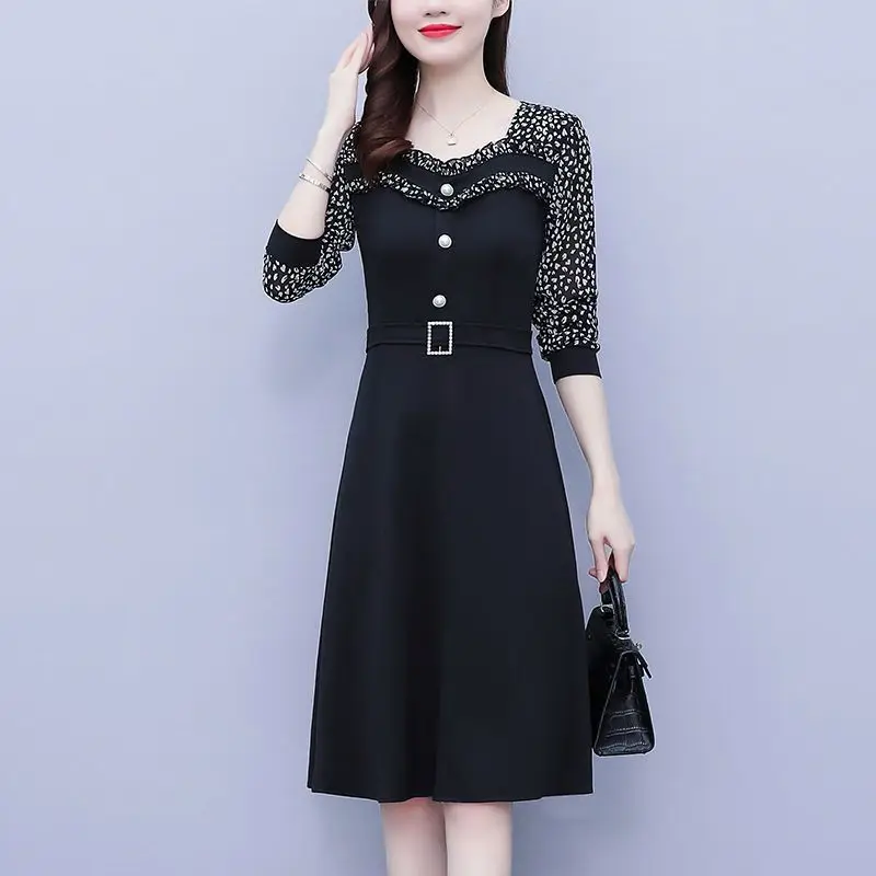 Женское платье-макси с длинной юбкой элегантное облегающее платье средней длины