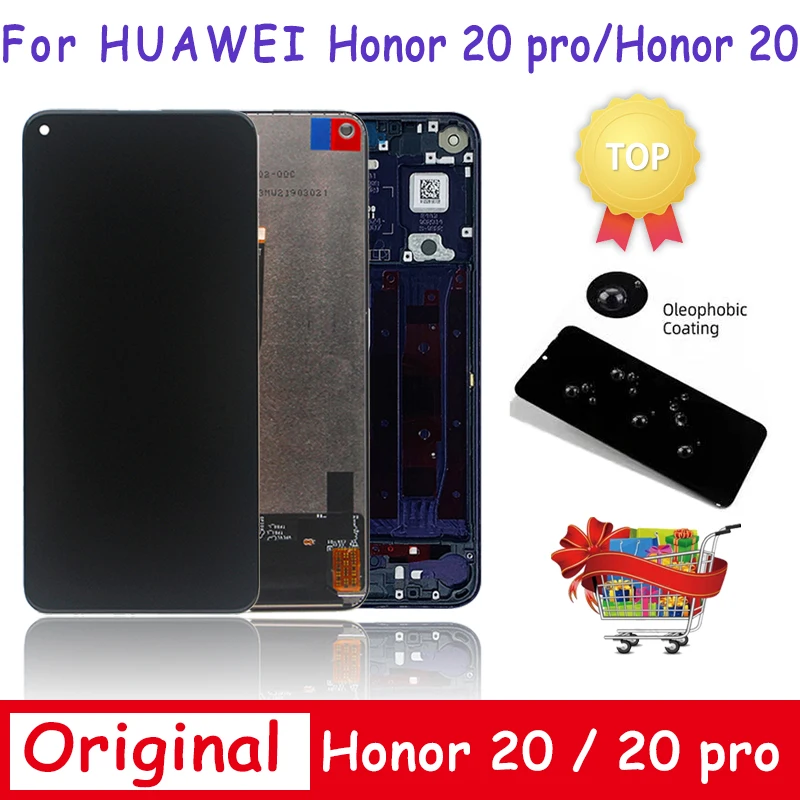 Оригинальный ЖК-дисплей Honor 20 для Huawei Honor 20, 6,26 дюйма, ЖК-дисплей с сенсорным экраном и дигитайзером, Замена для Huawei Honor 20 Pro, телефон с ЖК-дисплеем Оригинальный ЖК-дисплей Honor 20 для Huawei Honor 20, 6,26 дюйма, ЖК-дисплей с сенсорным экраном и дигитайзером, Замена для Huawei Honor 20 Pro, телефон с ЖК-дисплеем