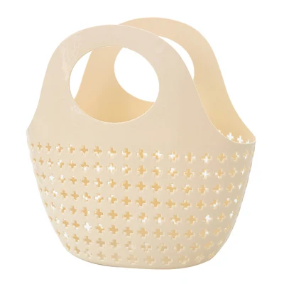 

Пластиковая портативная корзина для ванной