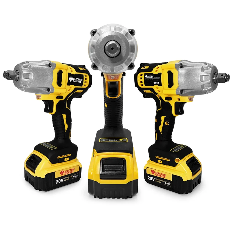 Бесщеточный литиевый гаечный ключ с большим крутящим моментом 700 Нм ударный