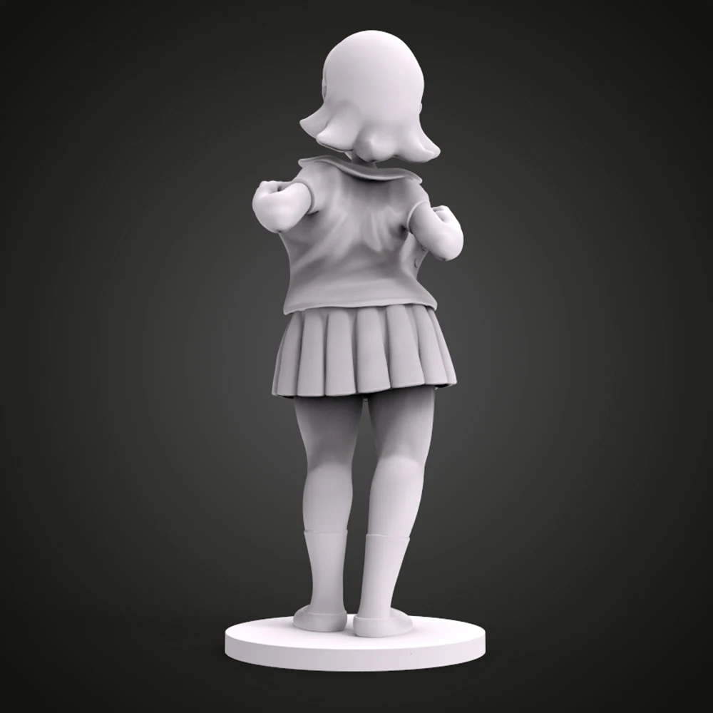 1:24 красивая девушка Джессика 3d печатная модель из смолы неокрашенная фигурка