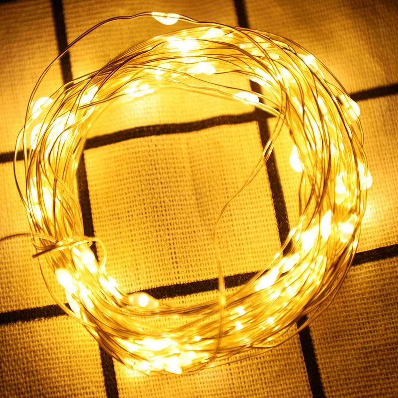 

Copper Wire Strings Outdoor 1M 2M 5M10M LED Garland Fairy Lights Holiday Light for Christmas Bedroom Wedding Party Decoration