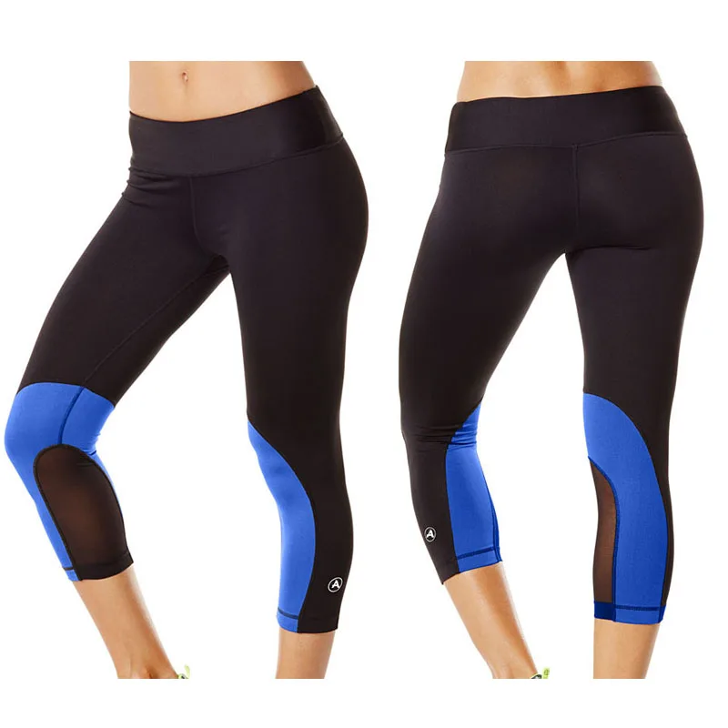 

Men's and women's tight elastic capri pants fitness exercise P 103