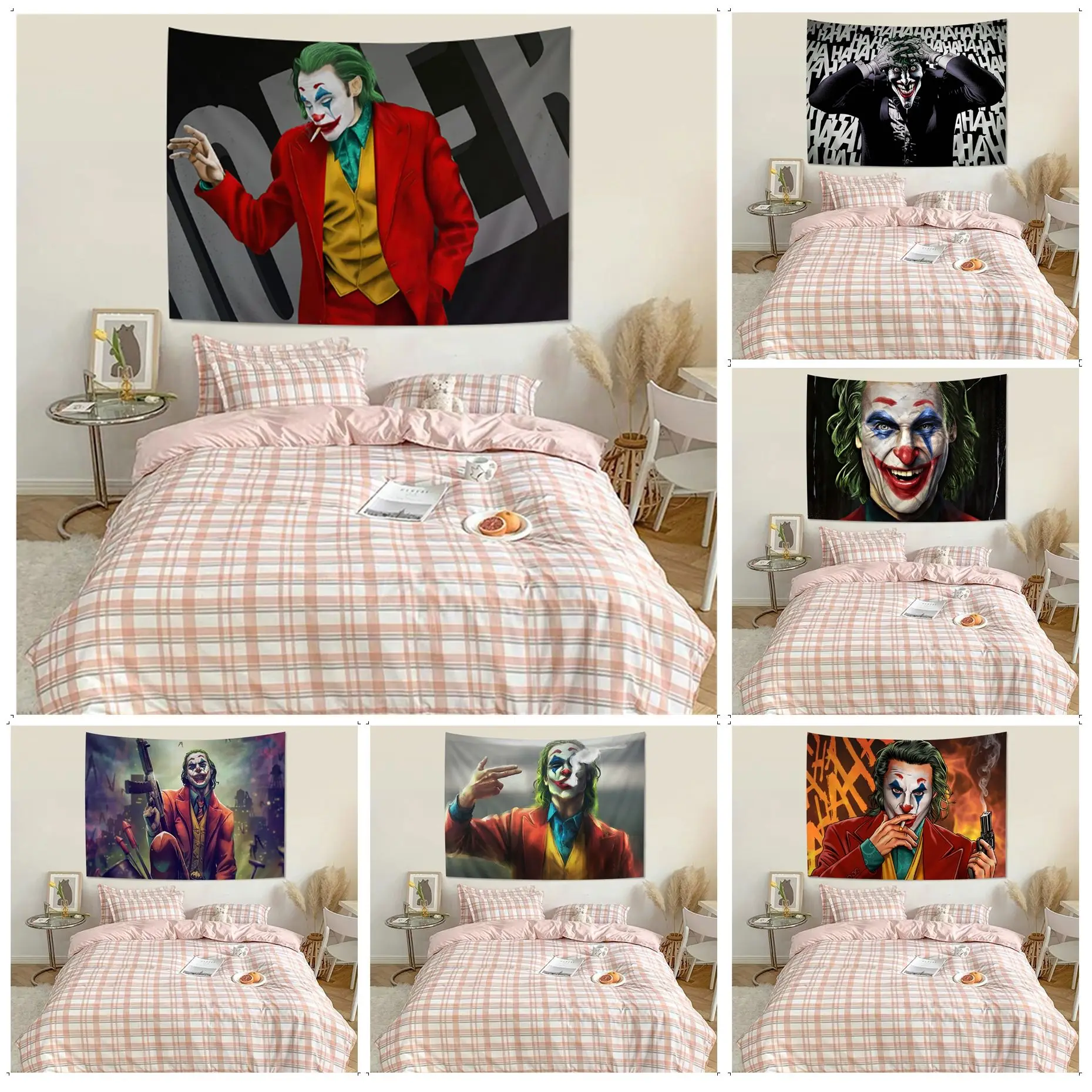 

Disney Joker Chart Tapestry Wall Hanging Decoration Household Decor Blanket