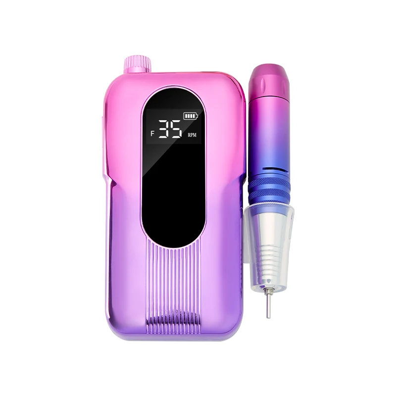 

2022 New Rechargeable Nail Drill Manicure Tools Nail's Glazing Machine Wireless Manicure Grinder Cordless Nail Drilling Machine