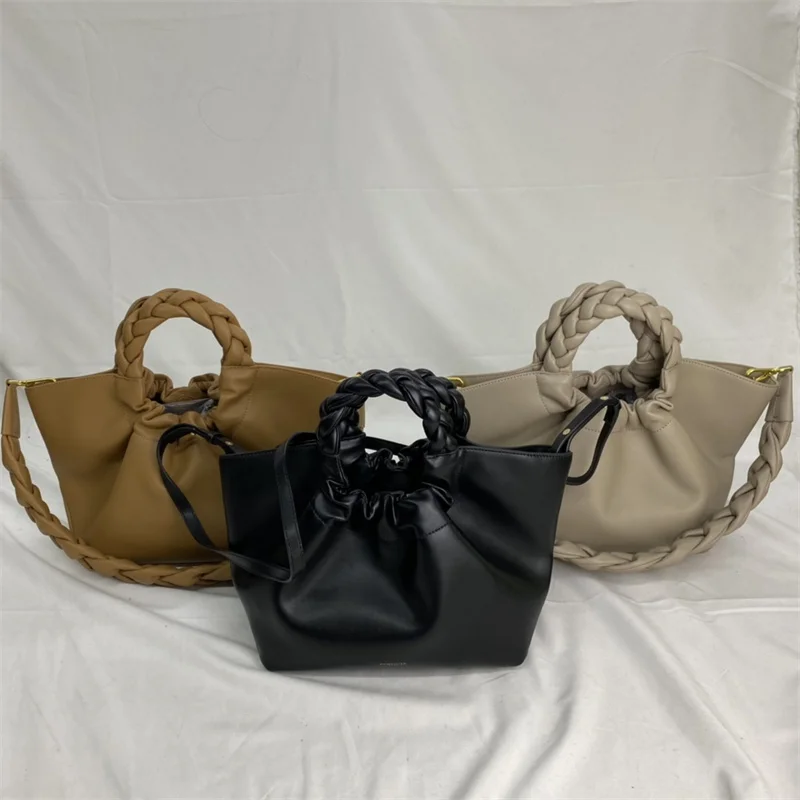 

Simple bag women's large -capacity new models still tide, shoulder, shoulder crossbody niche fold bag handbag bag
