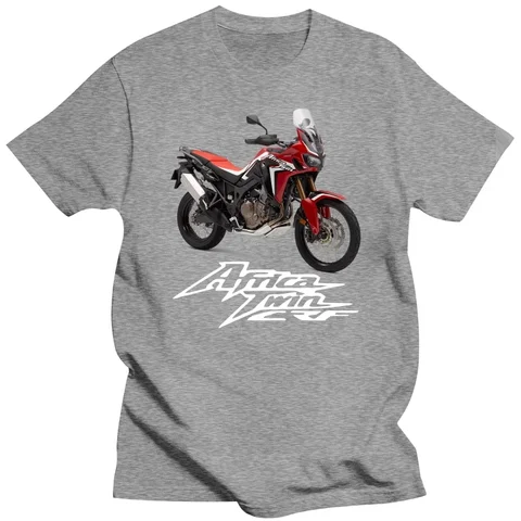 Повседневная мужская футболка Hon Africa Twin Crf 1000 для мотоциклистов, модная футболка унисекс с графическим принтом в стиле Харадзюку