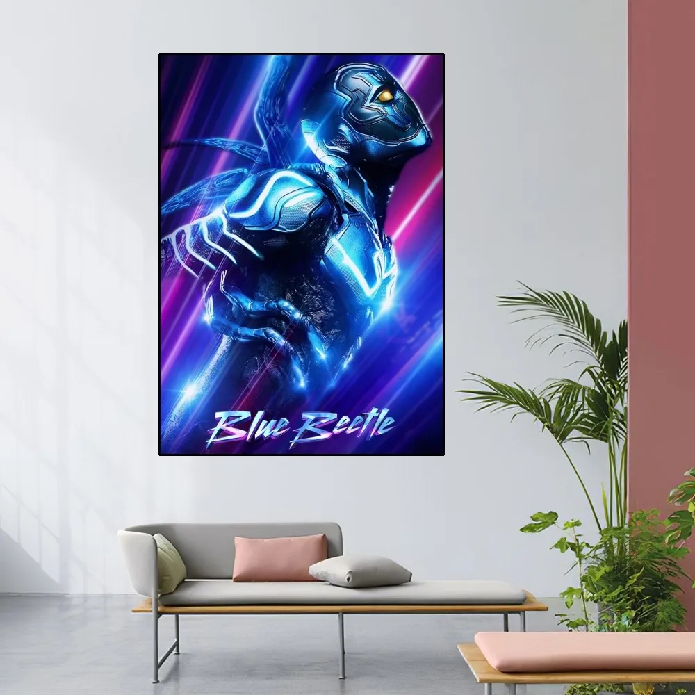 Постер BEAST KINGDOM Blue B-Beetle декор для домашней комнаты гостиная спальня эстетическое