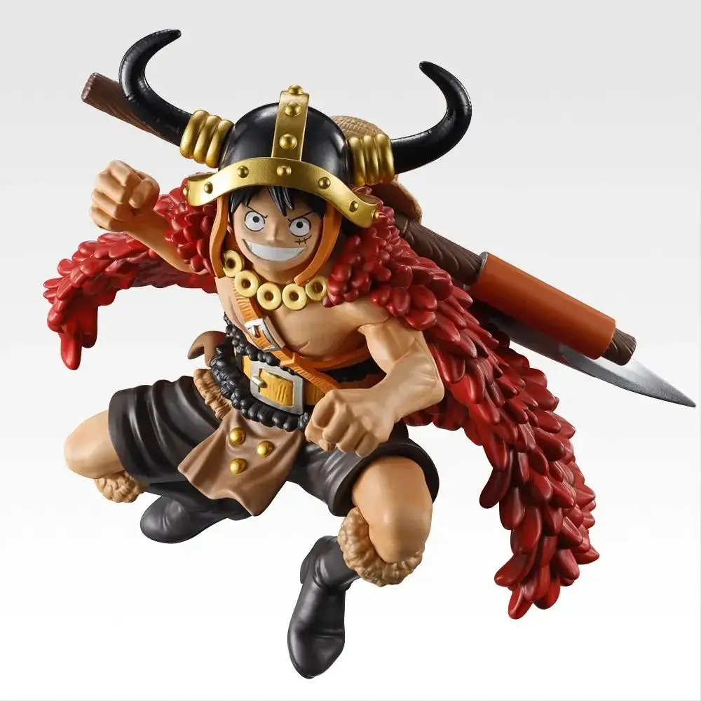 Фото В наличии: BANDAI Ichiban Kuji One Piece Monkey D. Luffy, приз A, арка Эльбаф, «Гигантская война», аниме-фигурка, оригинальная модель в коробке. №2
