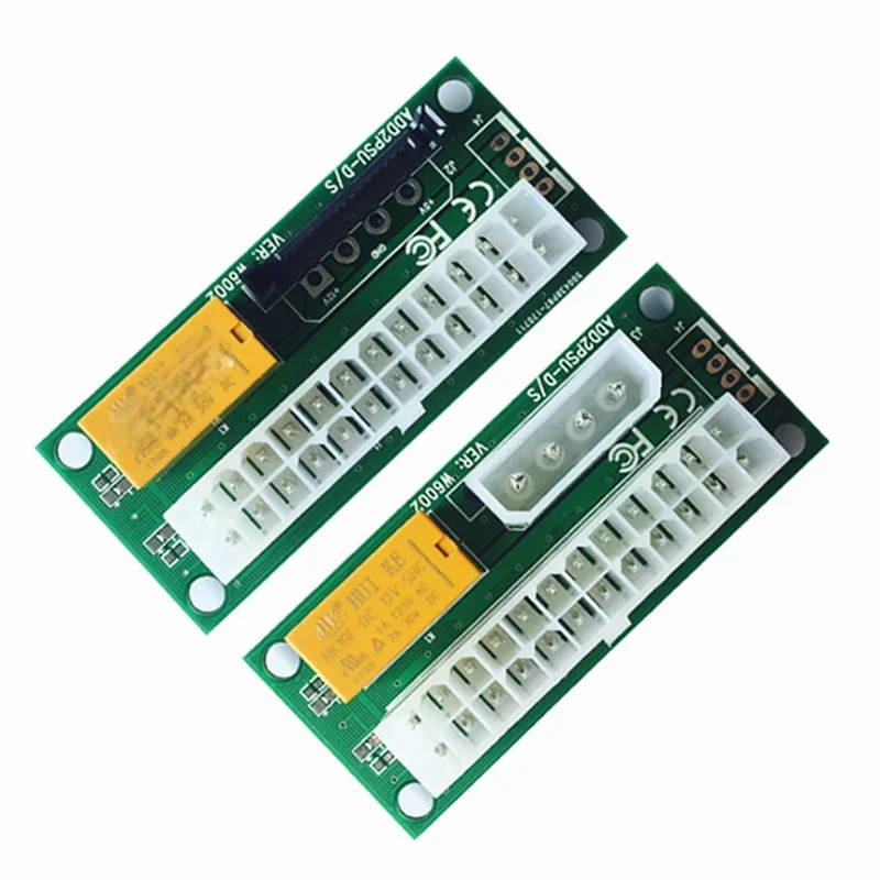 

Add2psu power synchronous boot board dual power synchronous boot line 24pin power dual boot card