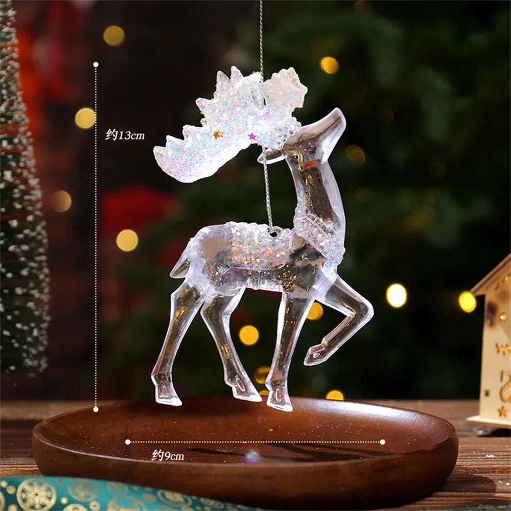 

Прозрачные снежинки для елки