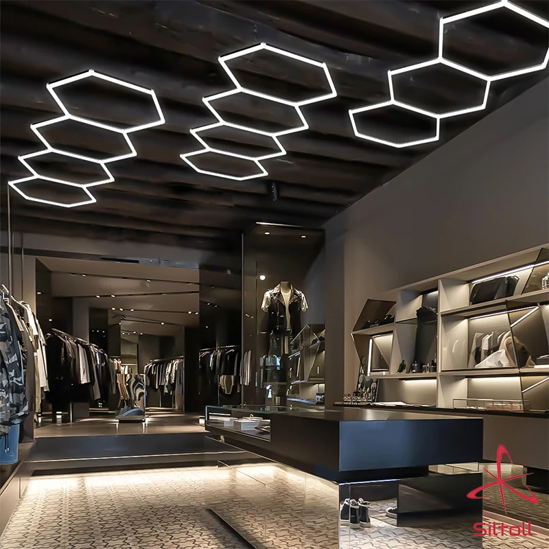 AC100-240V Шестигранная светодиодная лампа заводская цена для гаража мастерской