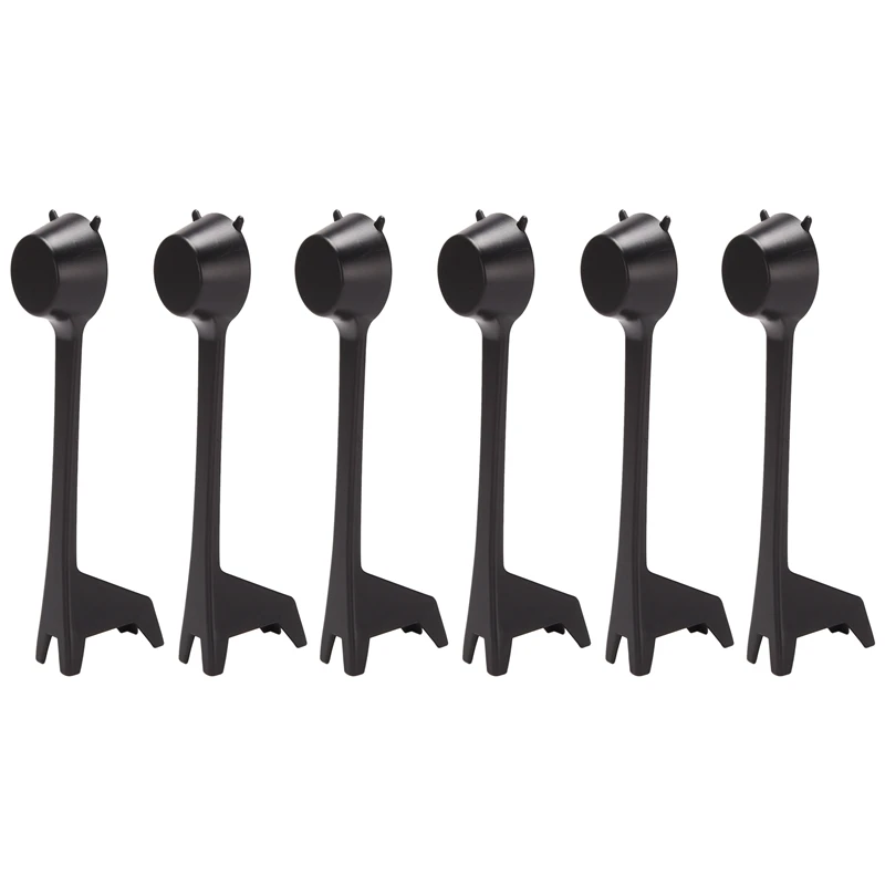 

Coffee Scoop Spoon, Plastic Measuring Spoon For Ground Coffee And Loose Leaf Tea, Black, Creative Cartoon Giraffe Shape